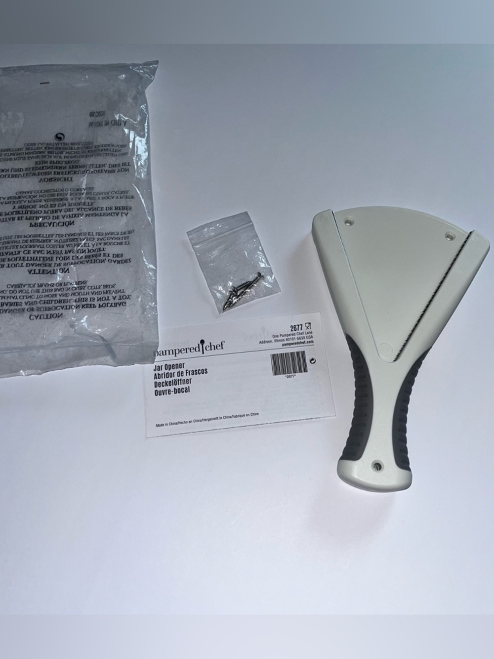 Pampered Chef‎ Jar Opener Model 2677